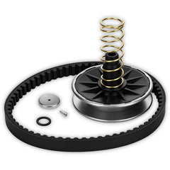 MWEDP front view of complete pulley kit showing all components and easy replacement