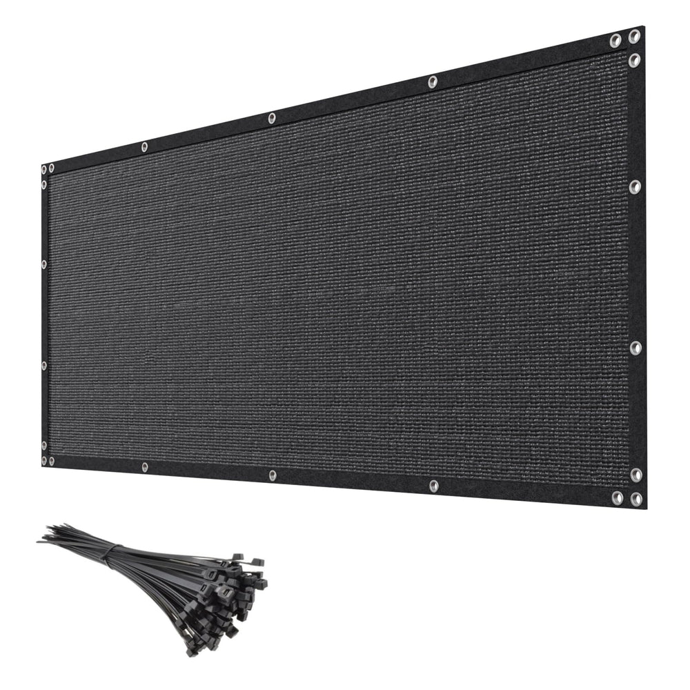 mychoiii front view of rolled privacy screen showing compact packaging and quick install benefit