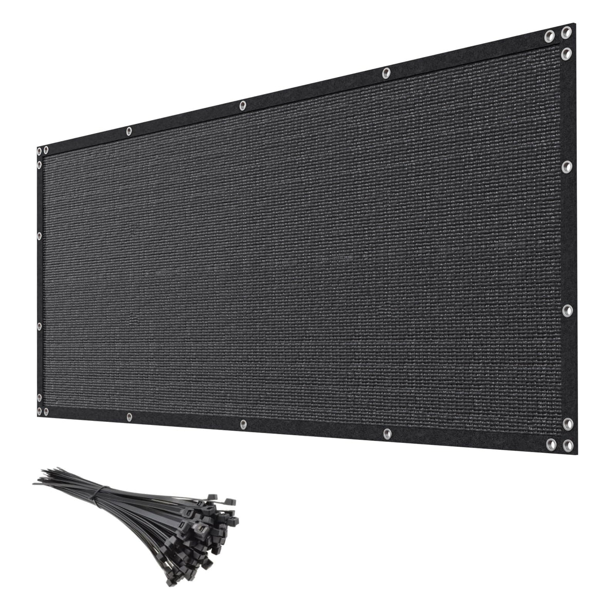 mychoiii front view of rolled privacy screen showing compact packaging and quick install benefit