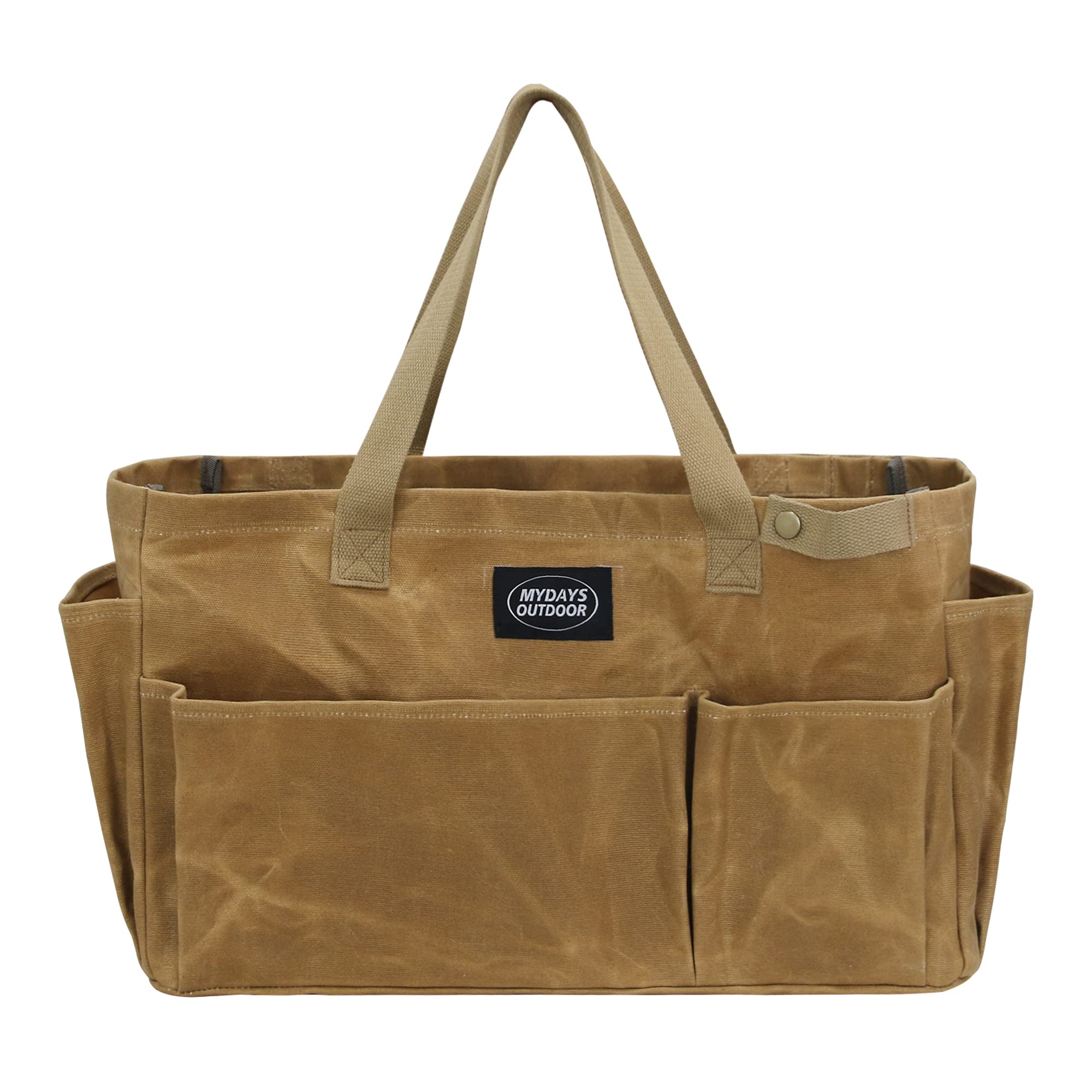 MYDAYS OUTDOOR front view showing tote organization and easy access