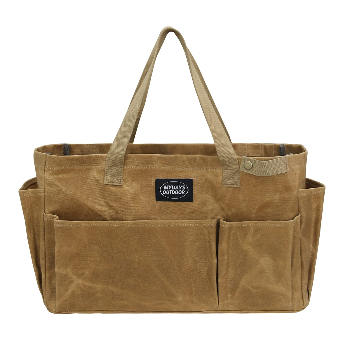 MYDAYS OUTDOOR front view showing tote organization and easy access