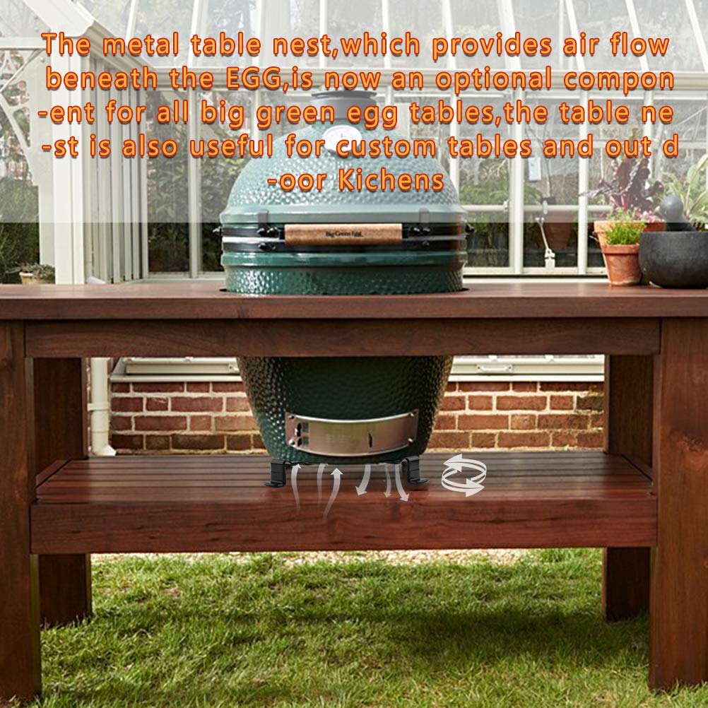 Mydracas side profile open frame illustrating airflow benefit under egg