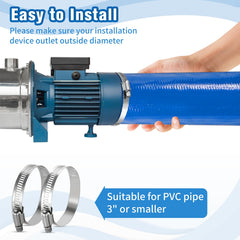 MYFAMIREA flat-rolled hose on a deck showing compact storage benefit