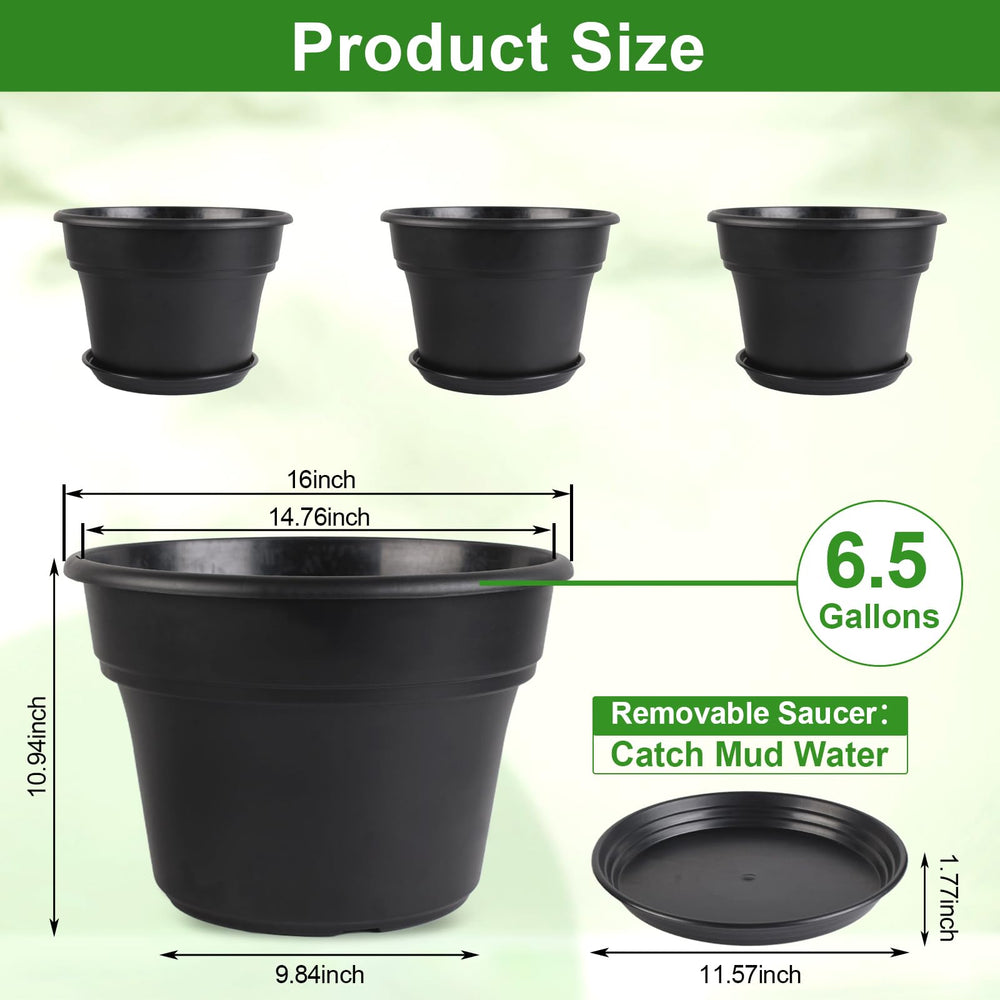Myfeegoin drainage holes and tray shown protecting surfaces from runoff benefit