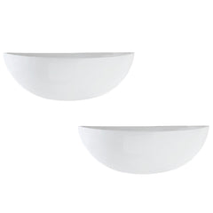MyGift side profile close-up showing half-bowl wall-hugging design for space saving benefit