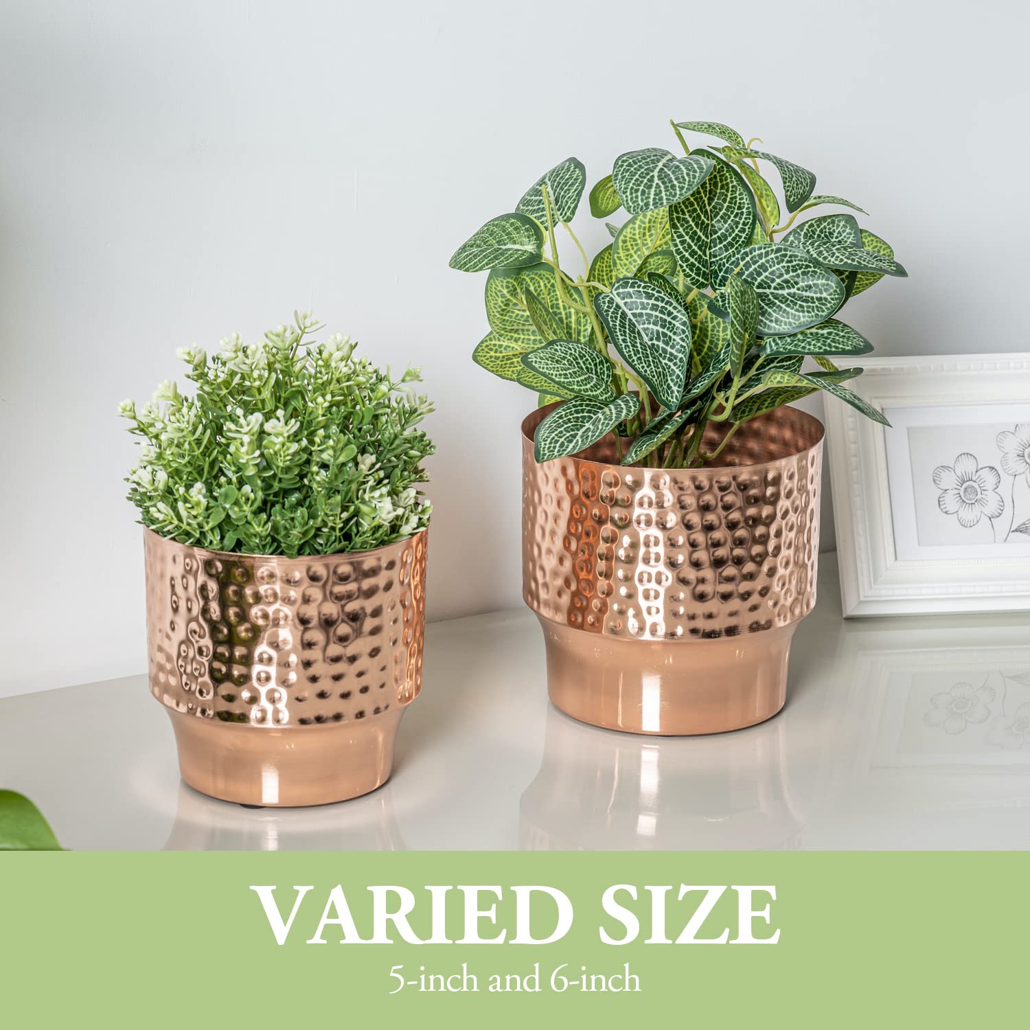 MyGift close-up hammered texture highlighting handcrafted finish and depth