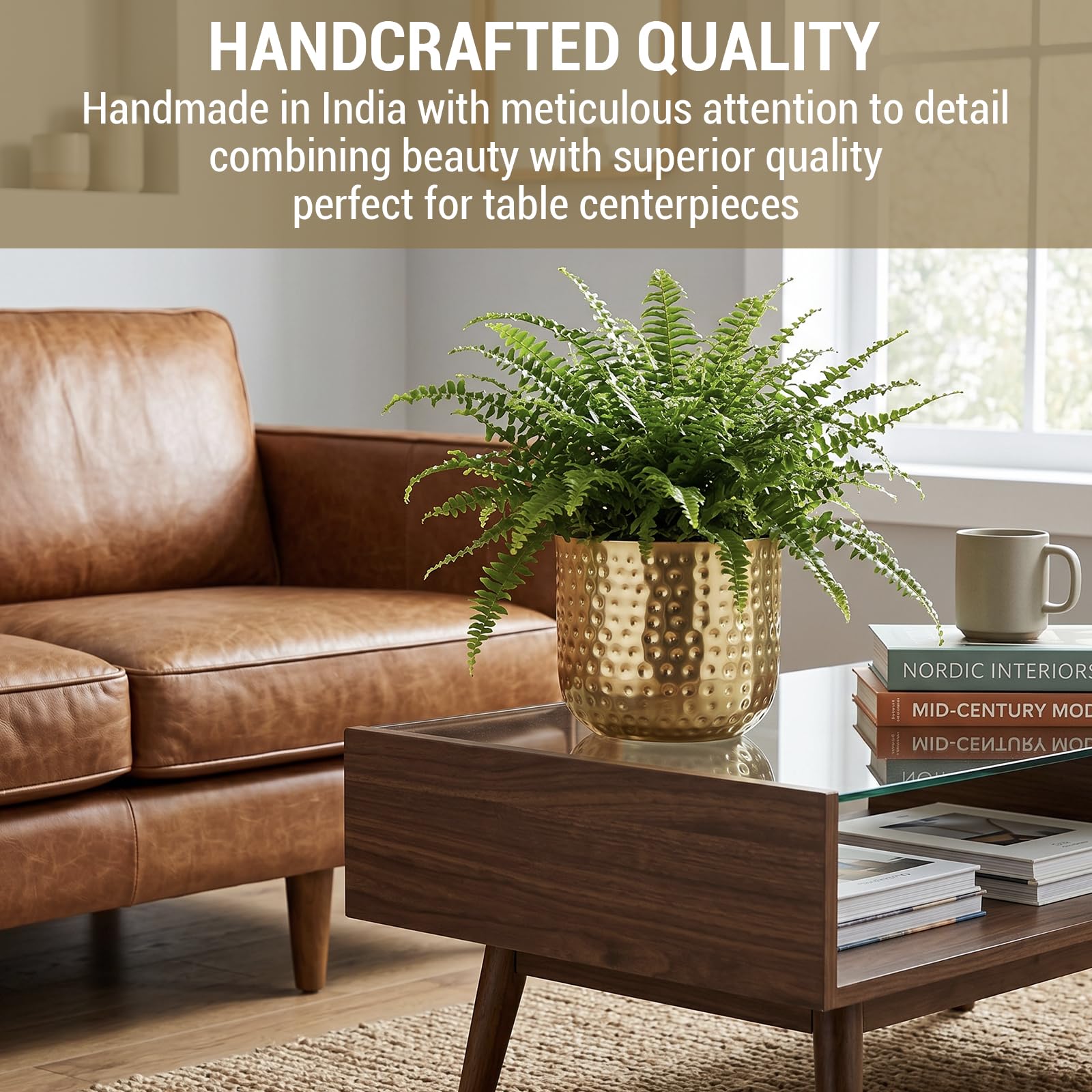 MyGift hammered texture close-up highlighting artisanal surface and visual depth