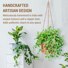 MyGift close-up of hammered texture highlighting handcrafted visual depth and warmth
