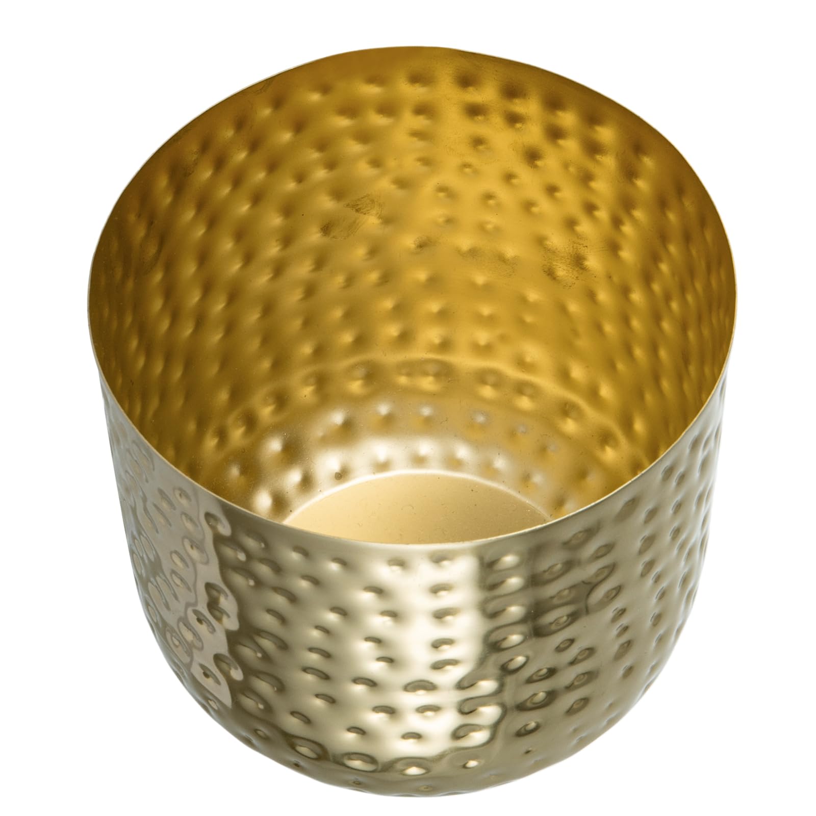 MyGift planter interior with plastic liner demonstrating leak protection benefit