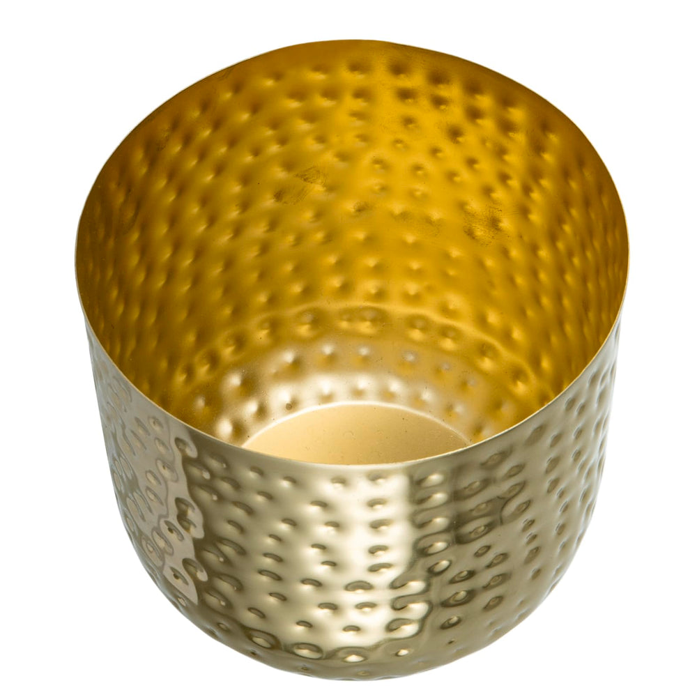 MyGift planter interior with plastic liner demonstrating leak protection benefit