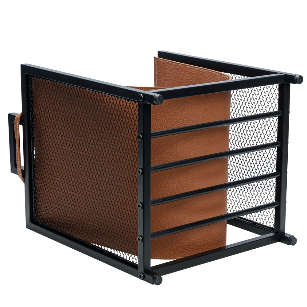 MyGift lifestyle image by hearth showing compact rack enhancing cozy space