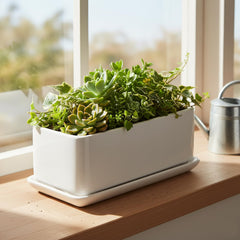 MyGift close-up of unglazed ceramic texture highlighting natural matte finish