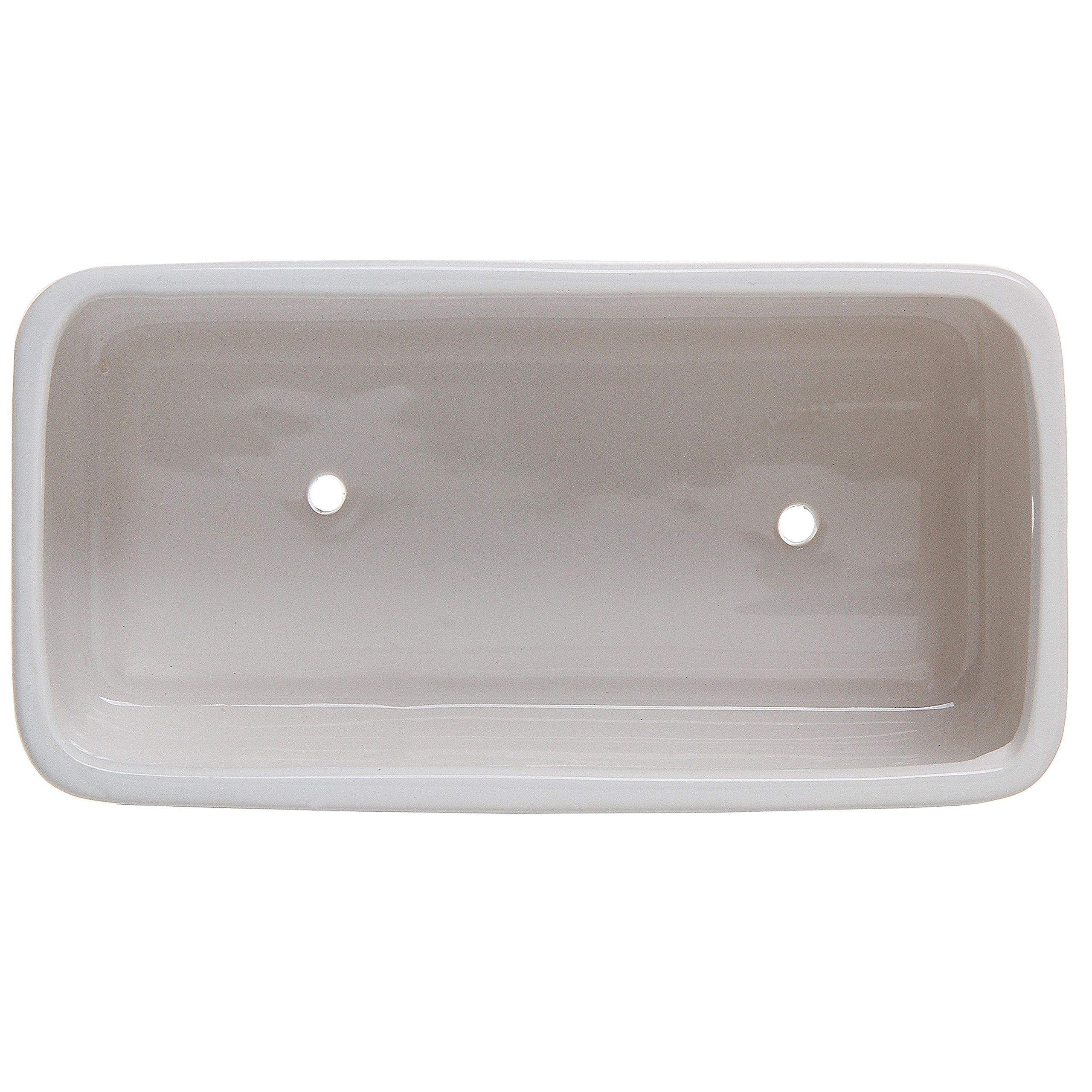 MyGift planter bottom view revealing dual drainage holes for healthier soil
