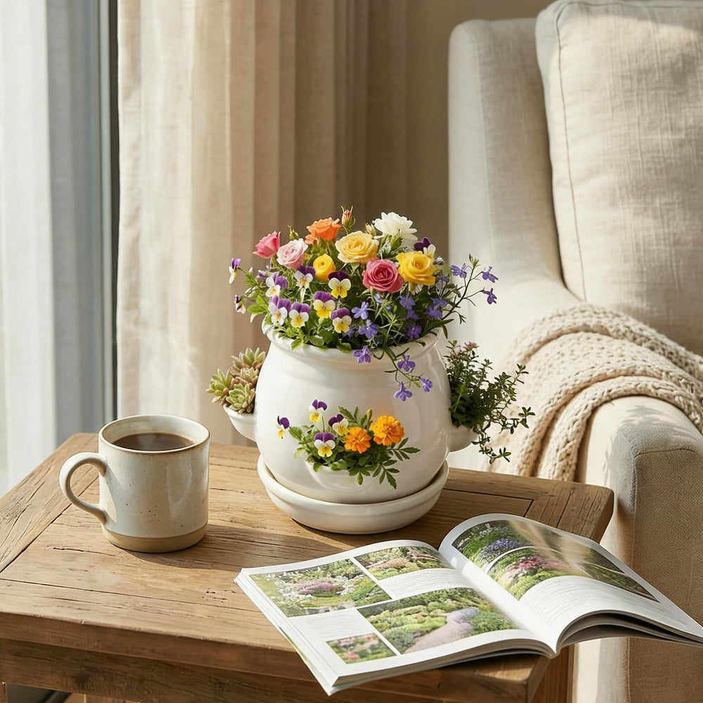 MyGift close-up of ceramic glaze texture highlighting quality finish and durability