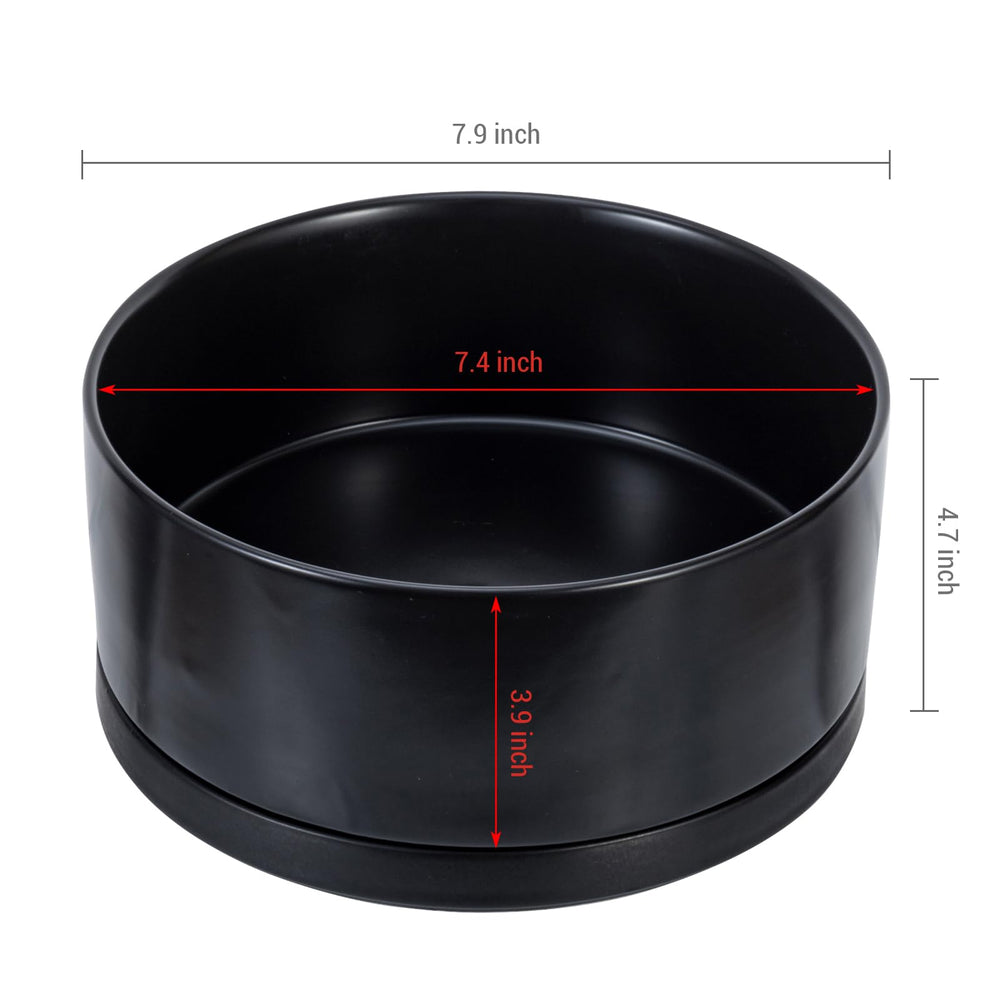 MyGift planter texture closeup showing matte ceramic finish and durability