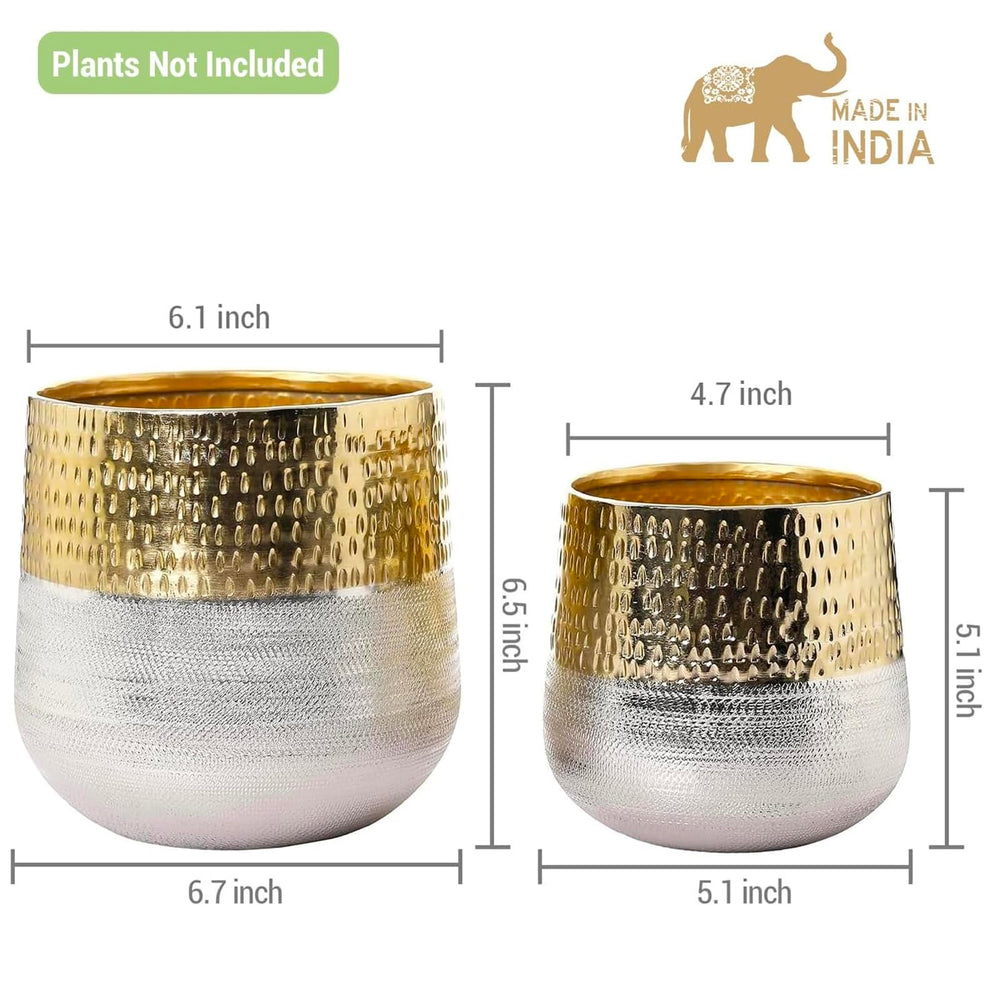 MyGift planter held in hand illustrating scale and compact footprint