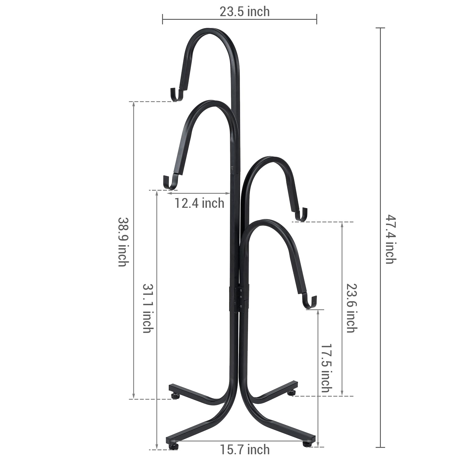 MyGift side profile showing slim footprint and vertical plant display