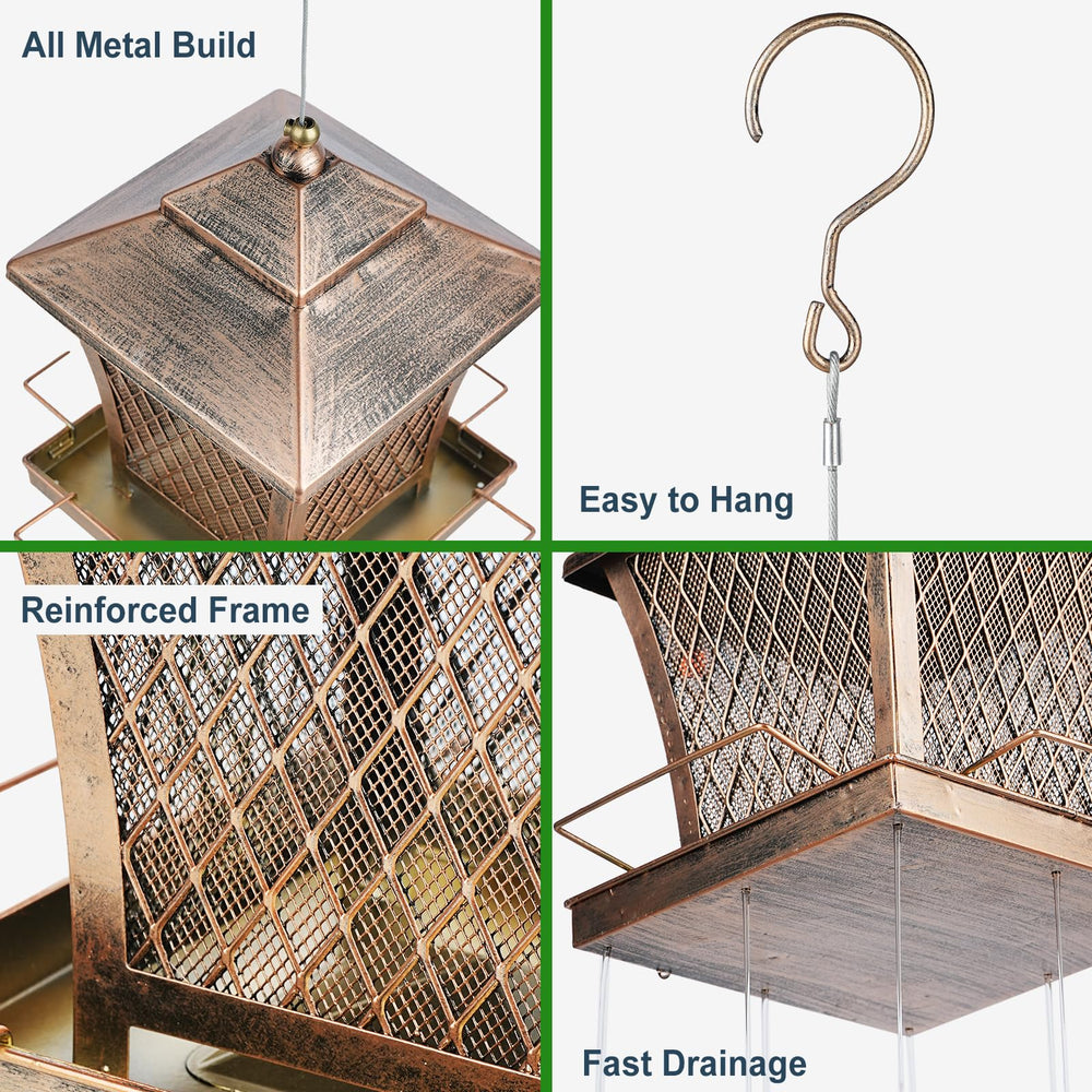 MYITYARD four perches closeup providing comfortable bird seating