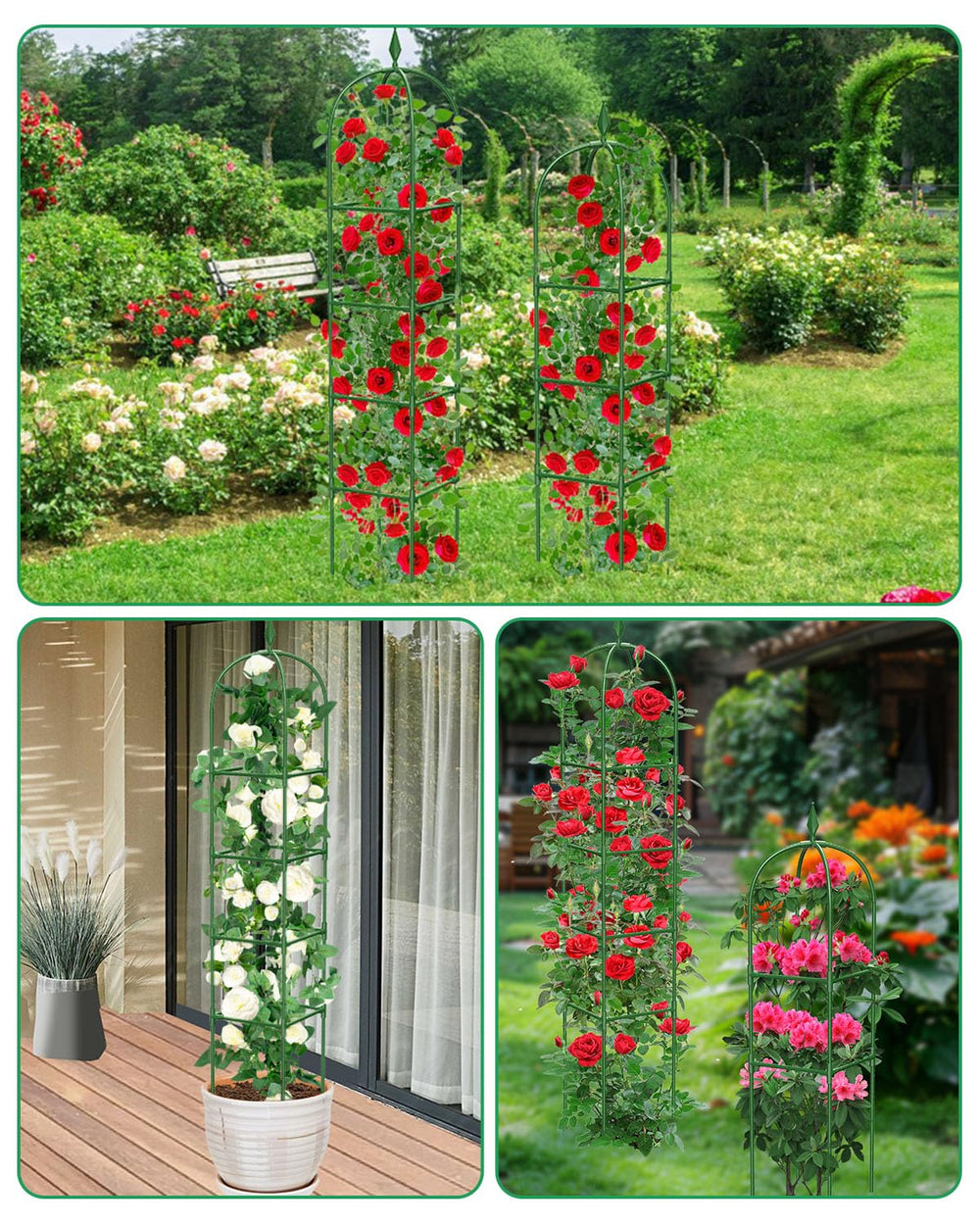 MYMULIKE both trellises displayed together demonstrating value and symmetry