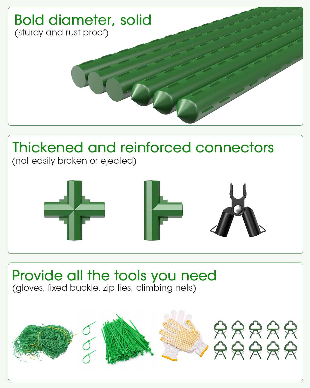 MYMULIKE equal cross and tee fittings close-up for easy tool-free assembly