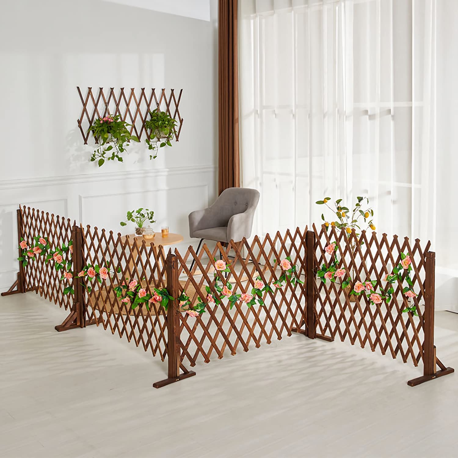 MYOYAY decorative wedding backdrop creating a natural event focal point
