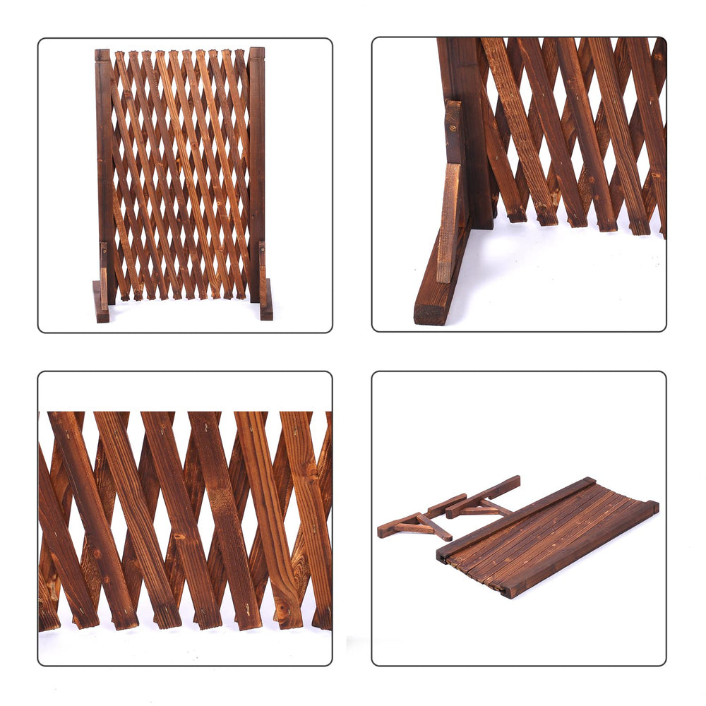 MYOYAY fence beside chair showing scale and coverage for small openings