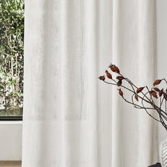 MYSKY HOME rod pocket top display illustrating classic installation and gathered look benefit