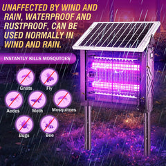 Mysora electric grid close-up illustrating the 3000V instant zapping safety