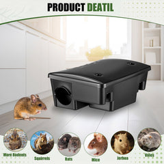 Mysora entrance hole closeup illustrating rodent access while protecting pets