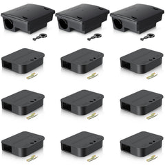 Mysora front view of large and compact stations showing secure design and easy placement