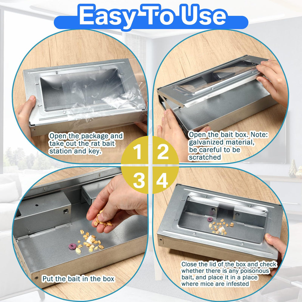 Mysora hinged lid mechanism detail for quick, humane release benefit