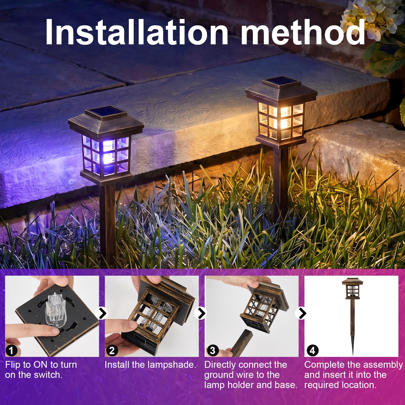 Mysora twelve units arranged in garden showing full-coverage pest control benefit