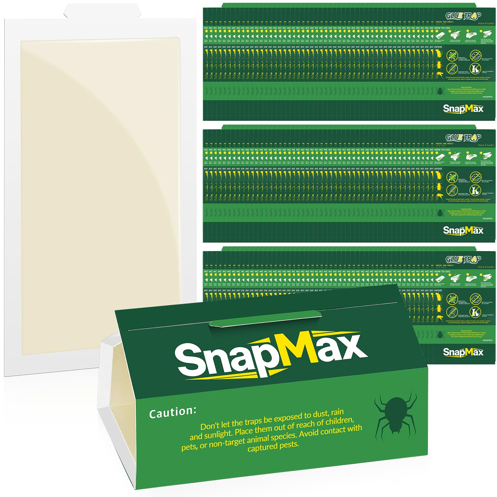 Mysora green board front label showing unscented material benefits