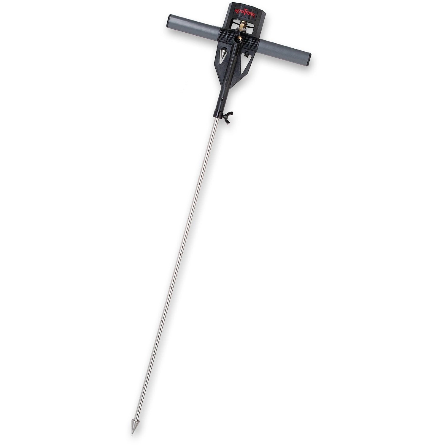 Mytee AgraTronix front view showing full 24-inch tester and handles for durable control