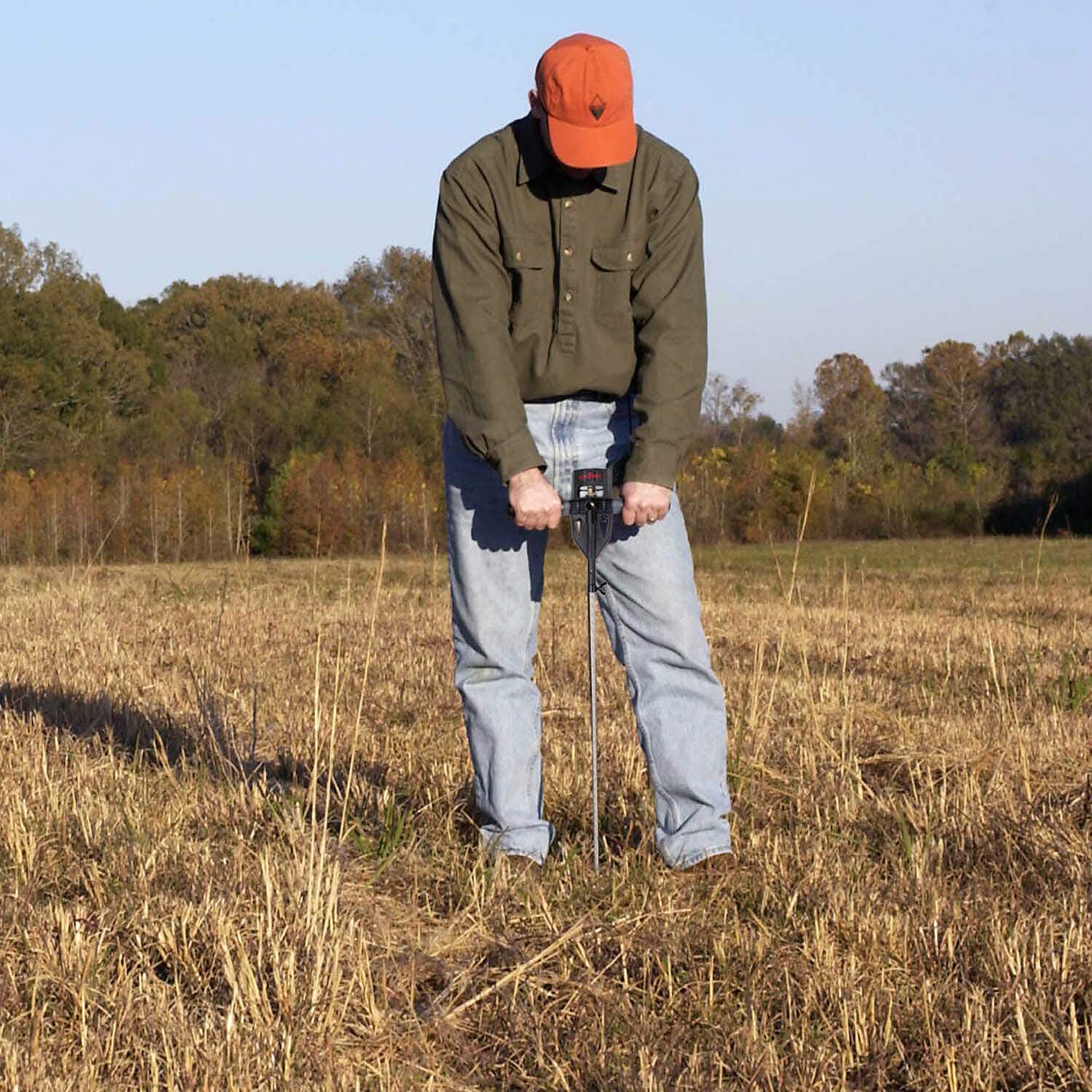 Mytee AgraTronix probe tip detail showing 1/2 and 3/4 inch tips for correct soil adaptation
