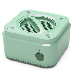 Mythero front view device showing compact design and easy setup benefit