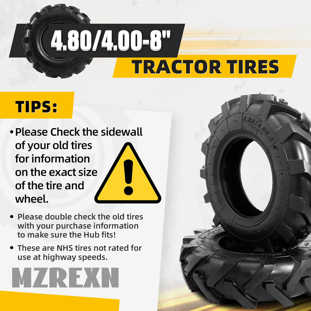MZREXN sidewall markings showing size and load rating for easy verification
