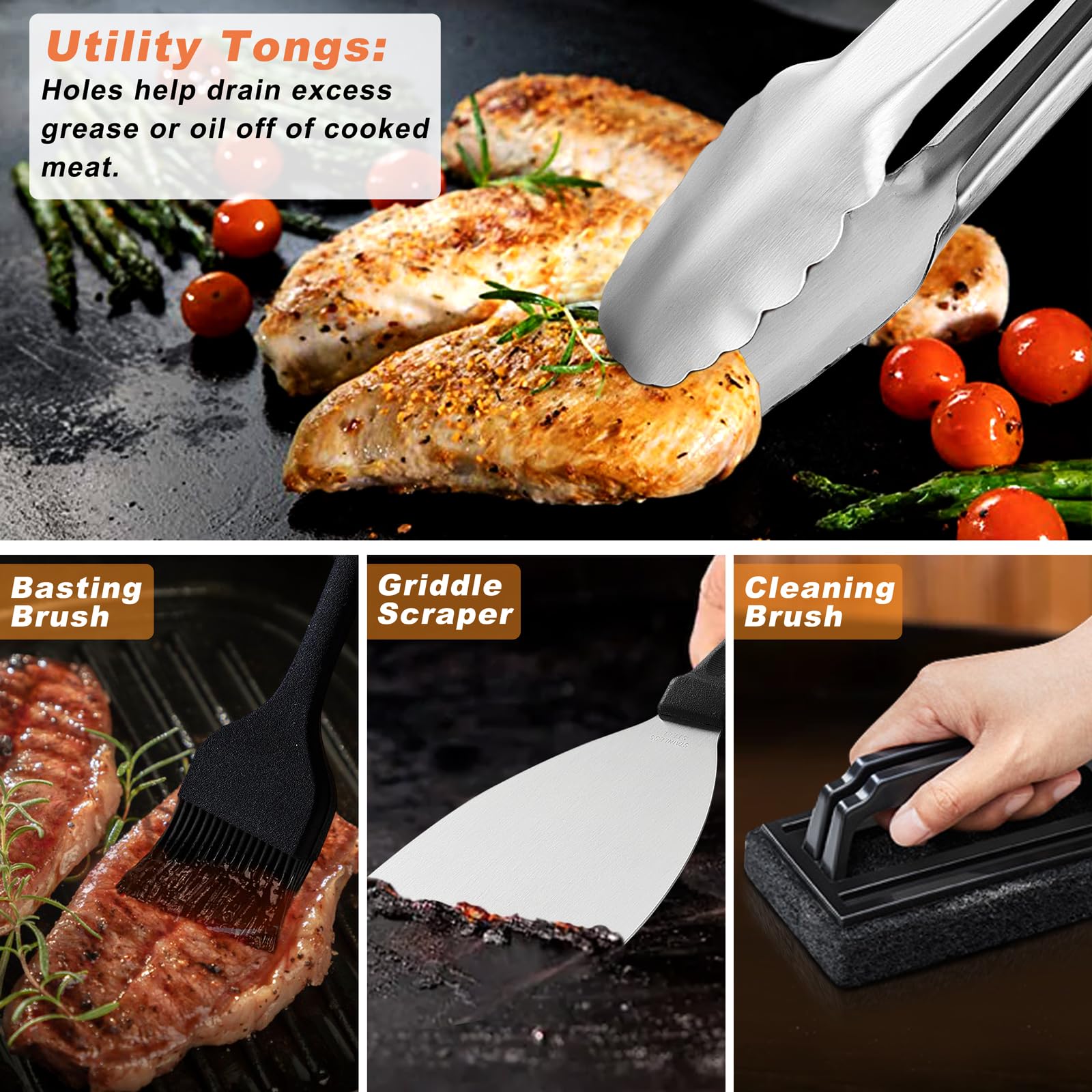 N NOBLE FAMILY carry bag and gift box packed for travel and neat storage between cooks