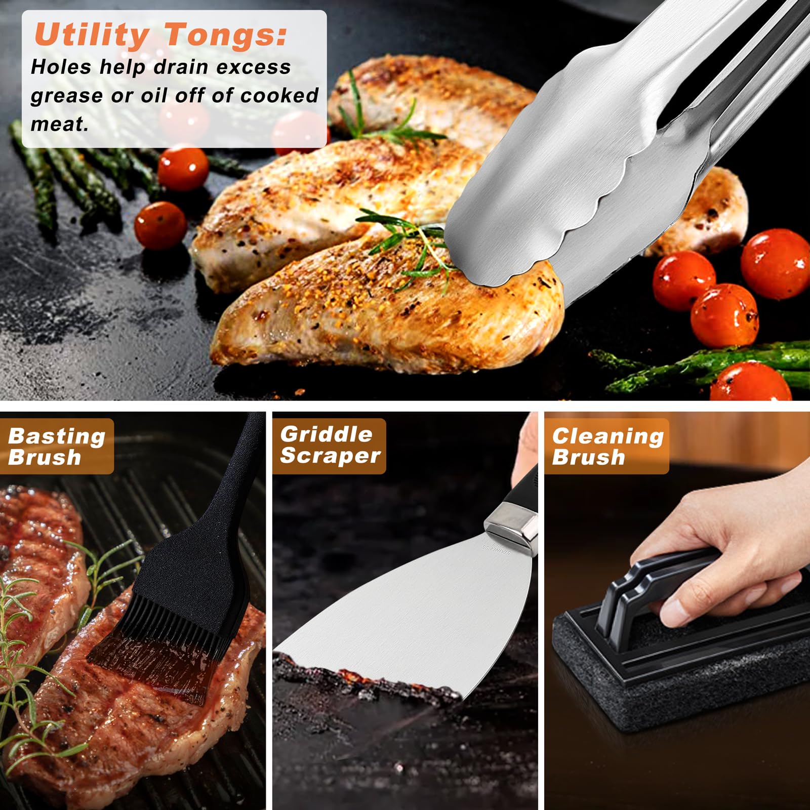N NOBLE FAMILY outdoor cooking lifestyle scene showing kit ready for camping or BBQ