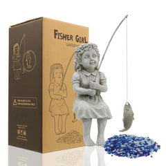 Nacome fishergirl front view showing charming pond-ready pose and curb appeal