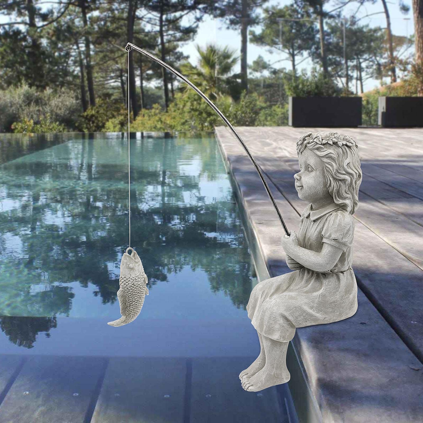 Nacome fishergirl beside ruler for scale clarity and placement planning