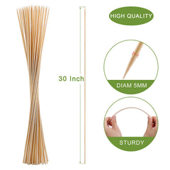 NadaKin single stick close-up displaying smooth polished bamboo and strength