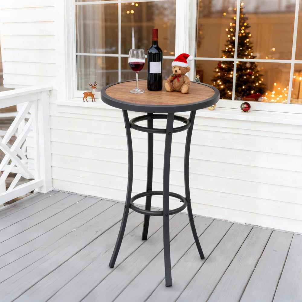 Naga Bahna table in use with drinks and plates to show practical entertaining benefit
