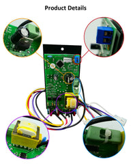 Nahntaipy color-coded wiring and connectors laid out for simple plug-and-play installation