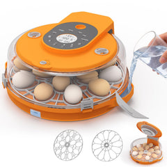 Nailrepro front view showing compact incubator and clear benefits