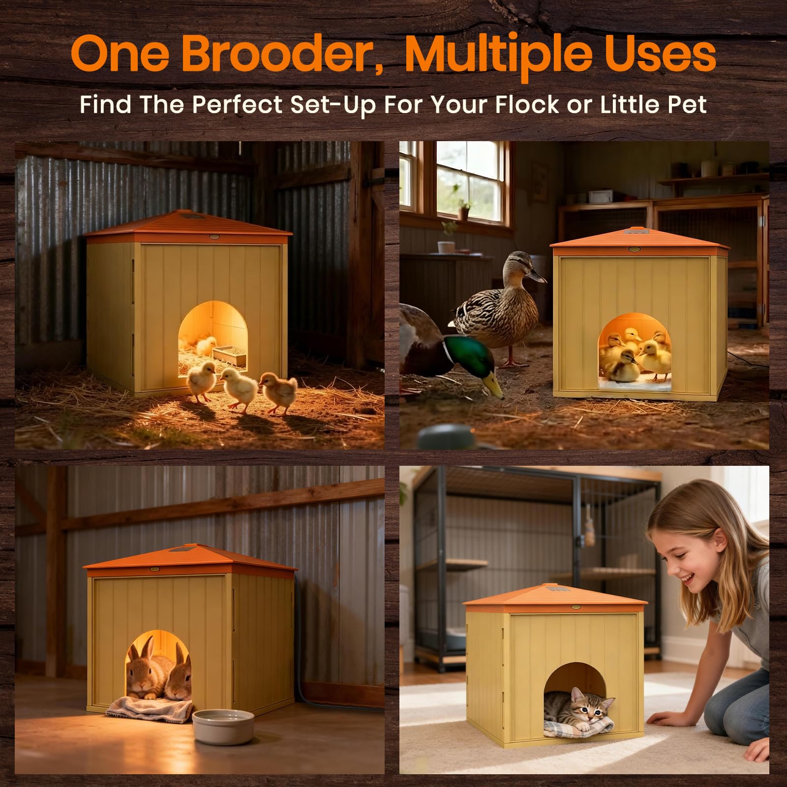 Nailrepro installed in a small coop showing practical use and safer heating