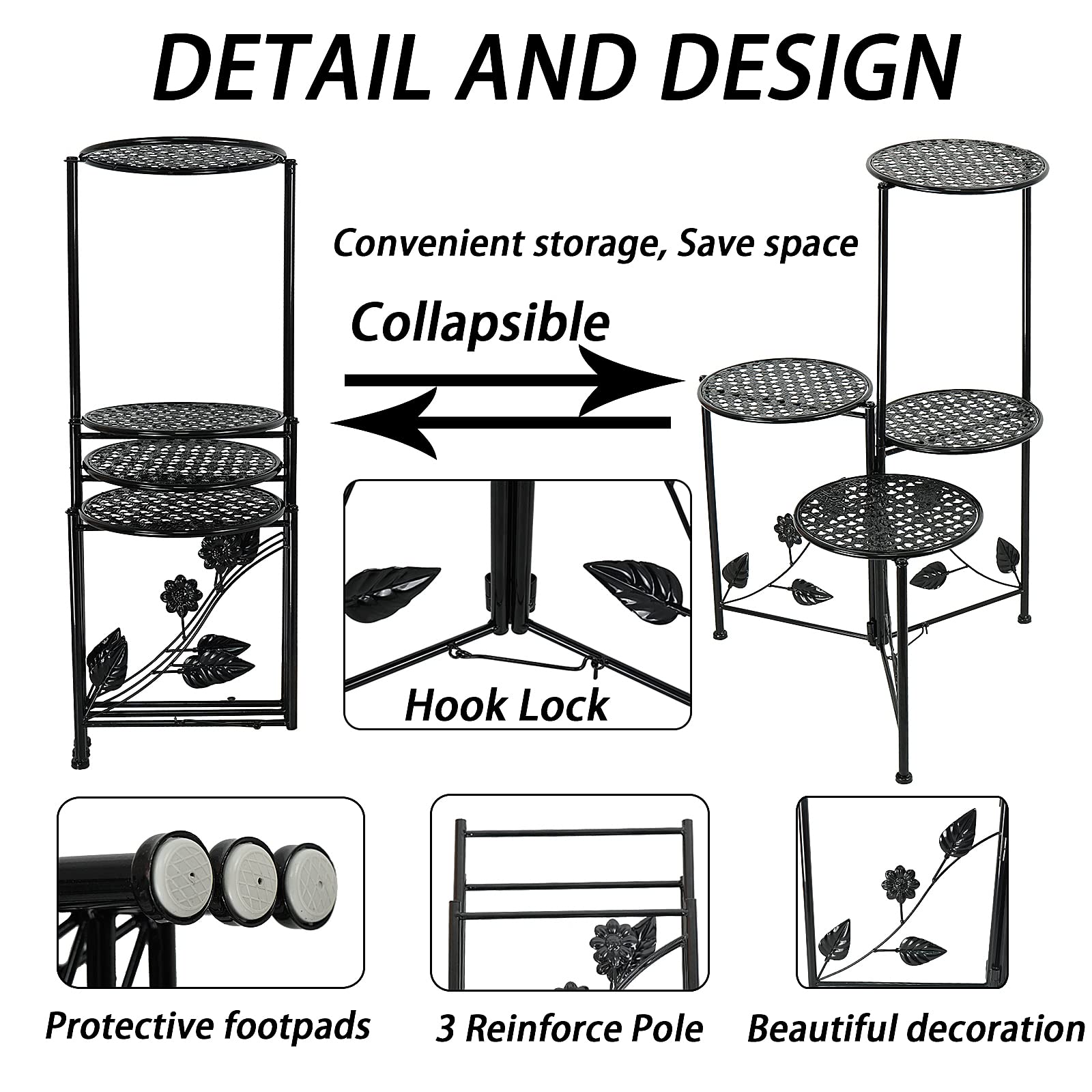 NAKUPE folded flat for storage demonstrating compactness and easy stow-away