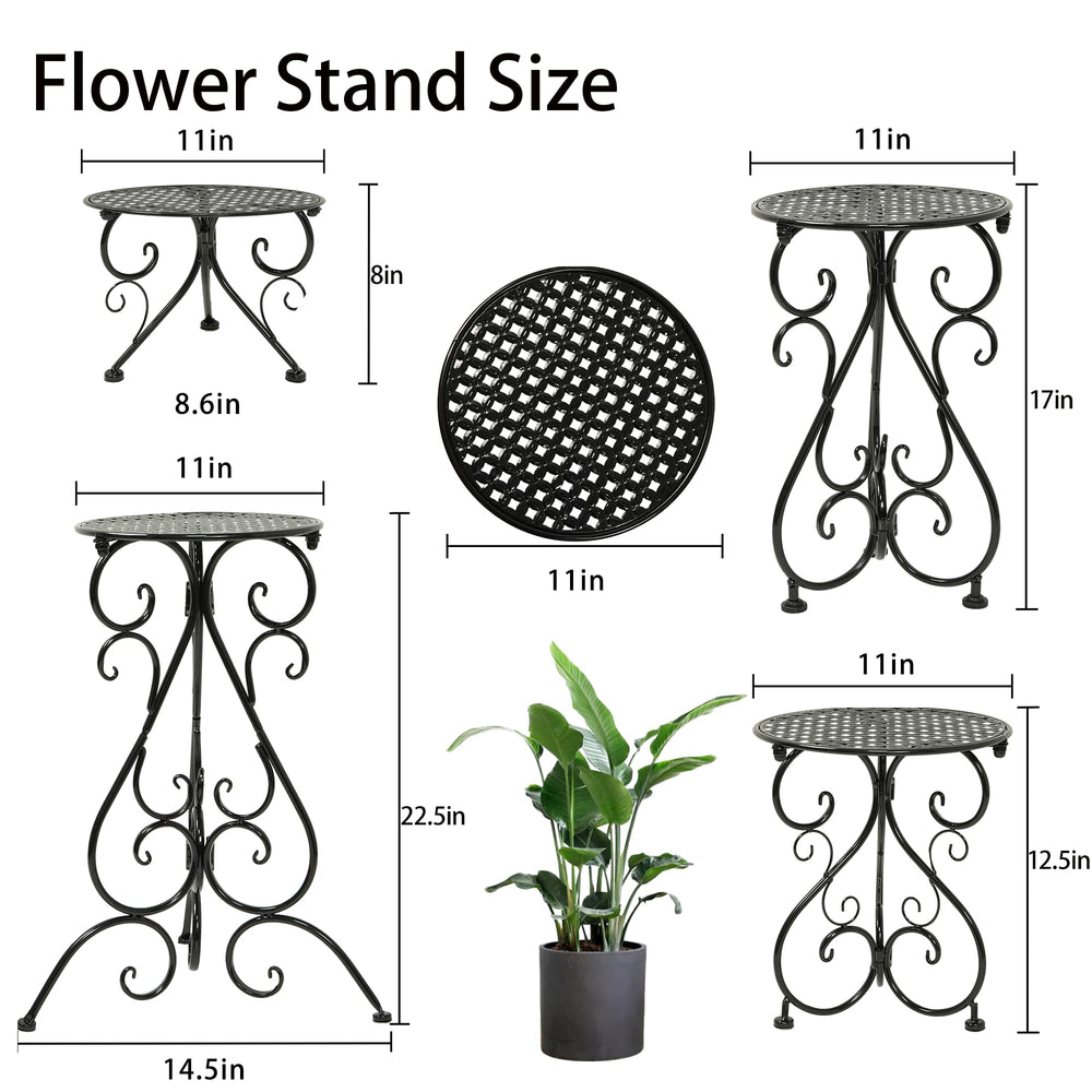 NAKUPE close-up of 11-inch top tray, flat surface secures pots benefit
