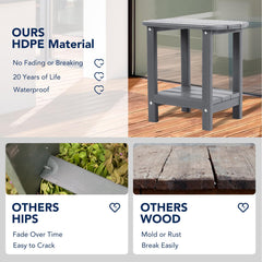 nalone lower shelf detail highlighting extra storage and strong weight capacity