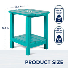 nalone lower shelf detail highlighting extra storage and organized patio benefits